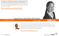 Go to LiNE Zine: The Premier e-Magazine (zine) on Learning in the New Economy